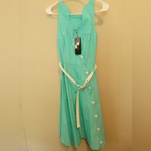 NWT Voodoo Vixen Teal Dress